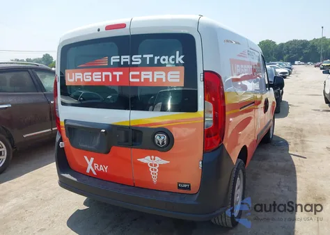 2018 Ram Promaster City Tradesman from USA, damaged, VIN ZFBERFAB3J6H37390